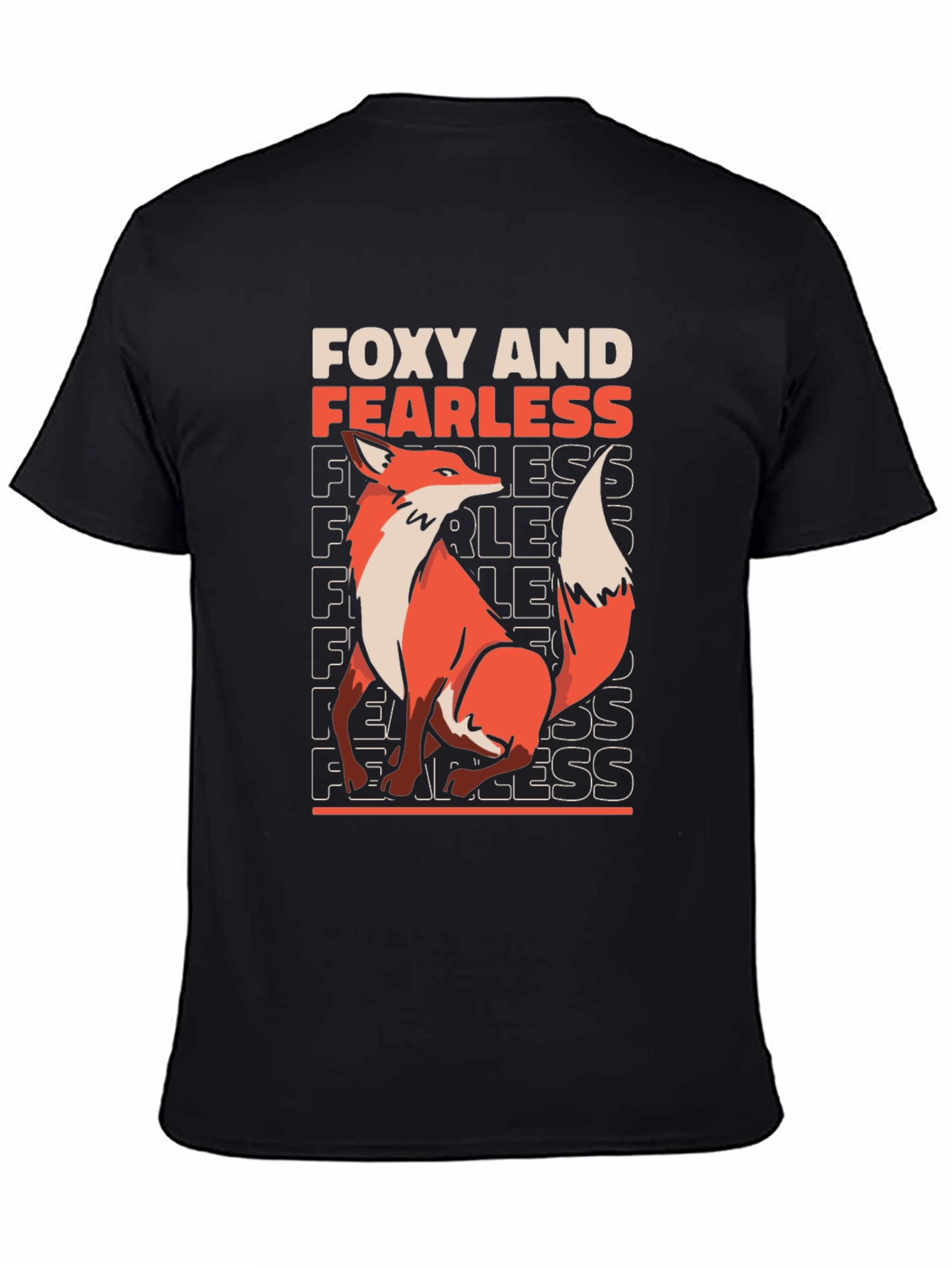 Foxy and Fearless Graphic T-Shirt