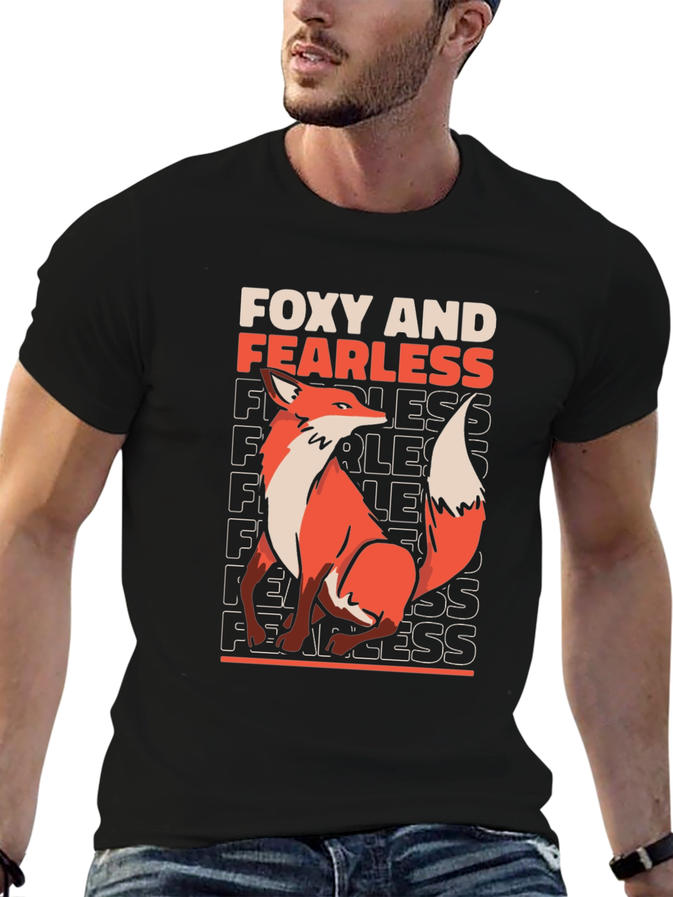 Foxy and Fearless Graphic T-Shirt