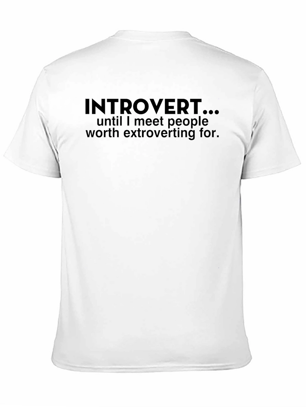 Introvert T-Shirt - Funny Slogan Tee