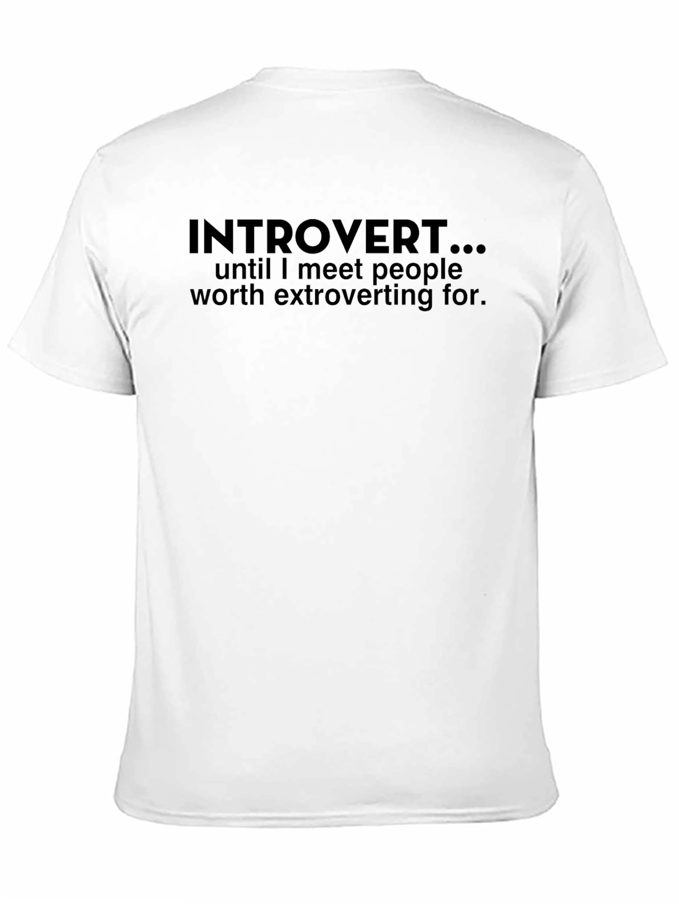 Introvert T-Shirt - Funny Slogan Tee