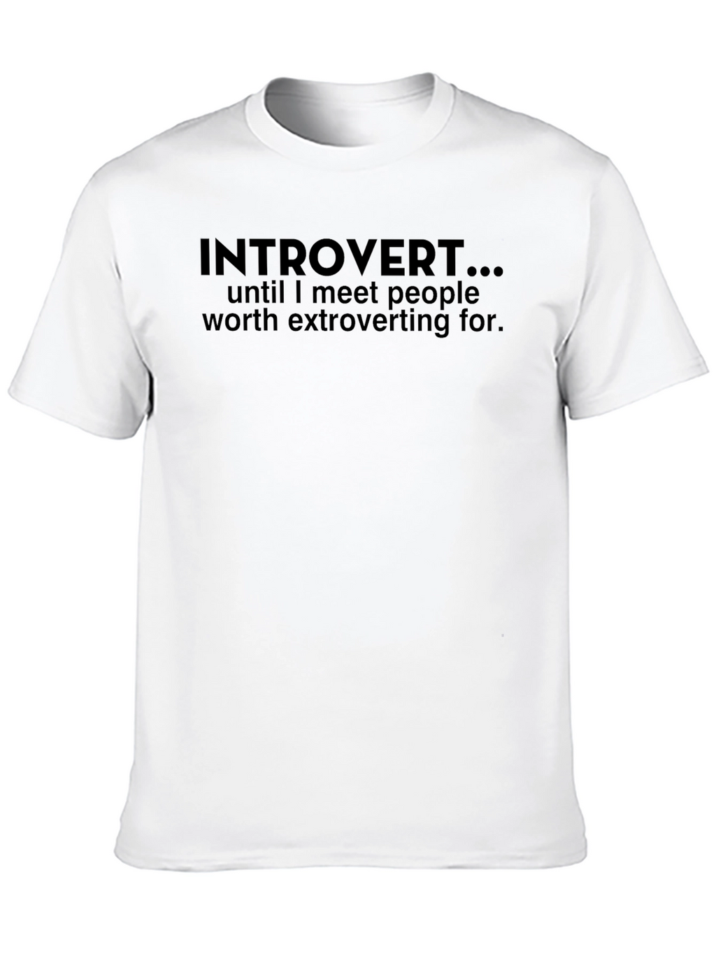 Introvert T-Shirt - Funny Slogan Tee