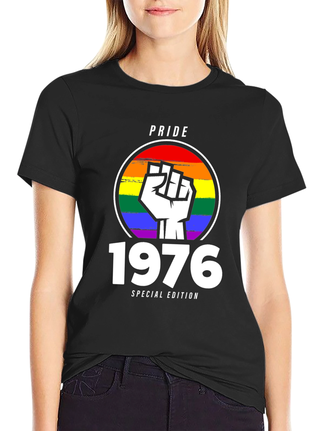 Pride 1976 Special Edition Black T-Shirt