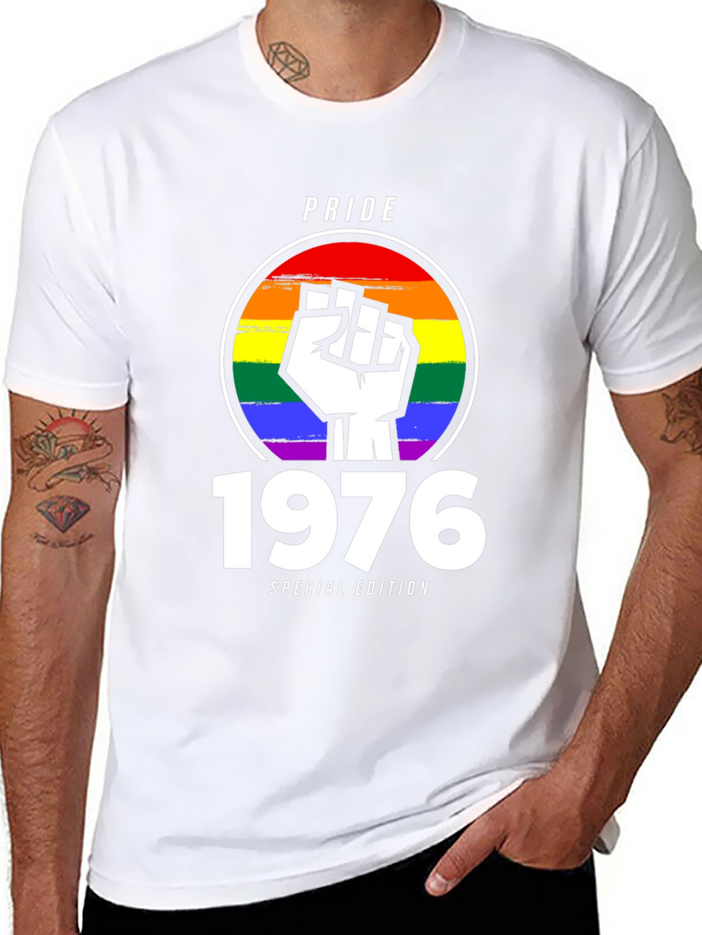 Pride 1976 Special Edition Black T-Shirt
