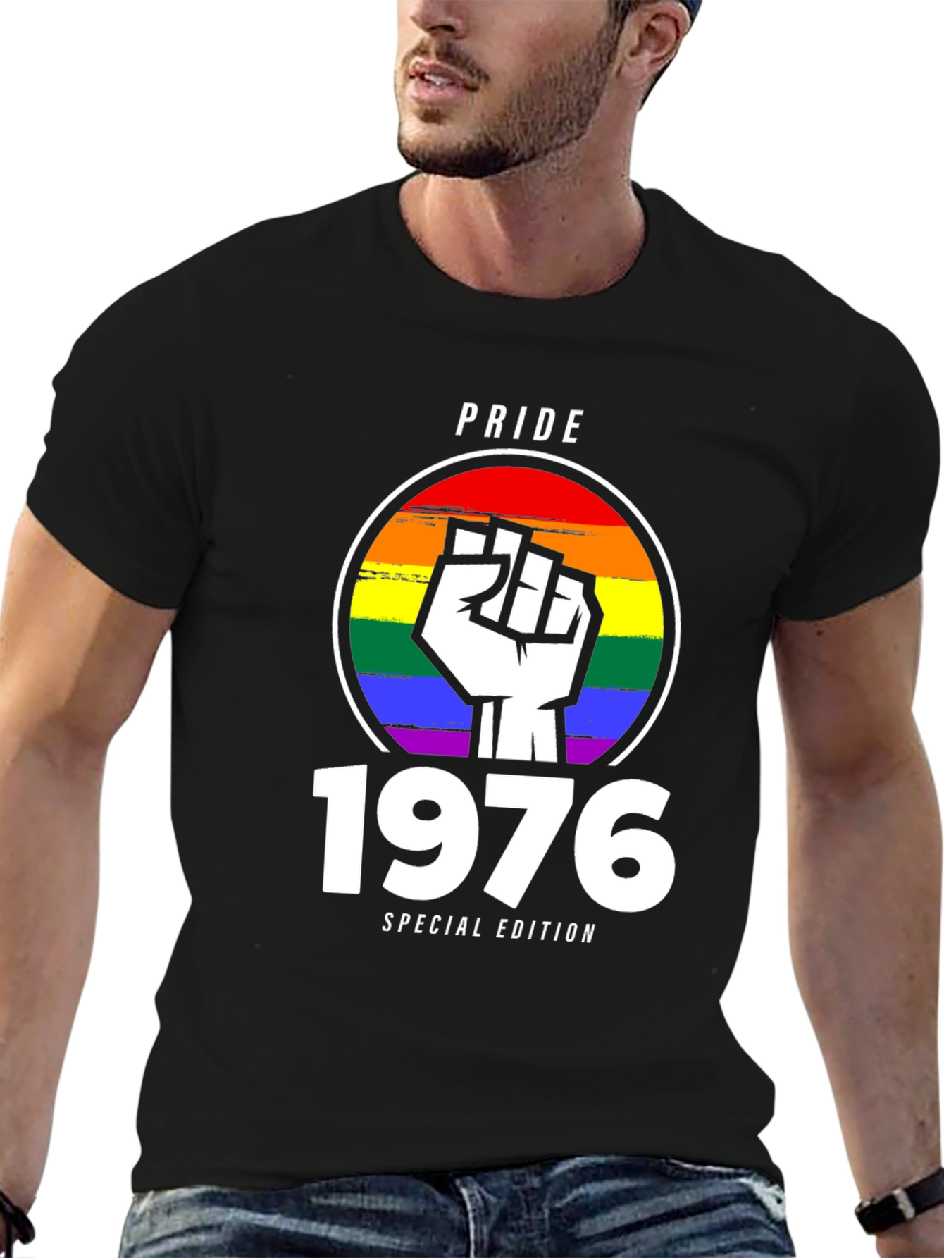 Pride 1976 Special Edition Black T-Shirt