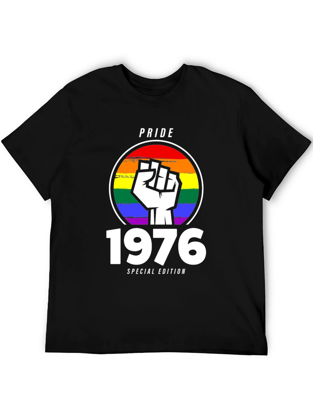 Pride 1976 Special Edition Black T-Shirt