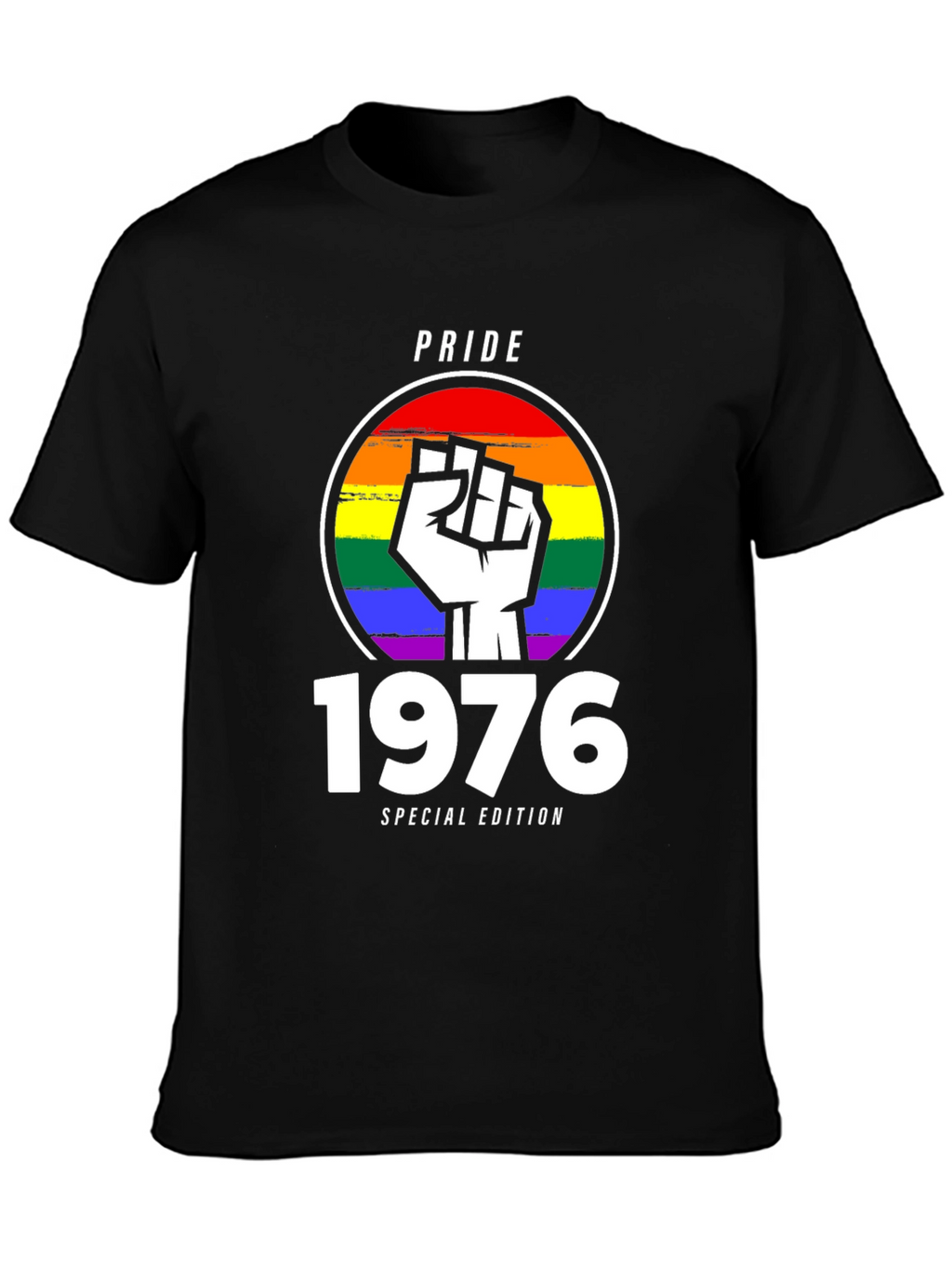 Pride 1976 Special Edition Black T-Shirt