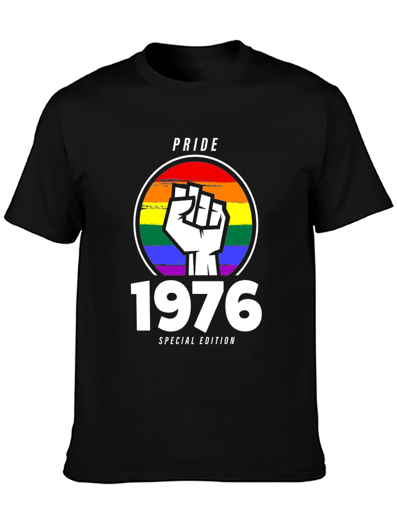 Pride 1976 Special Edition Black T-Shirt