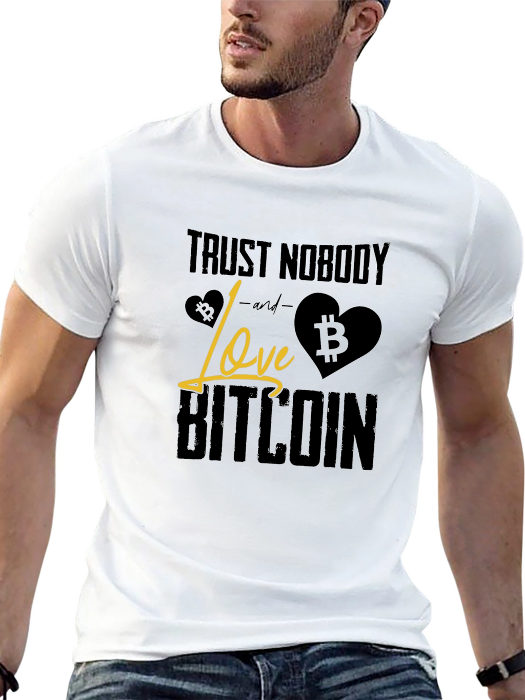 Trust Nobody Love Bitcoin T-Shirt