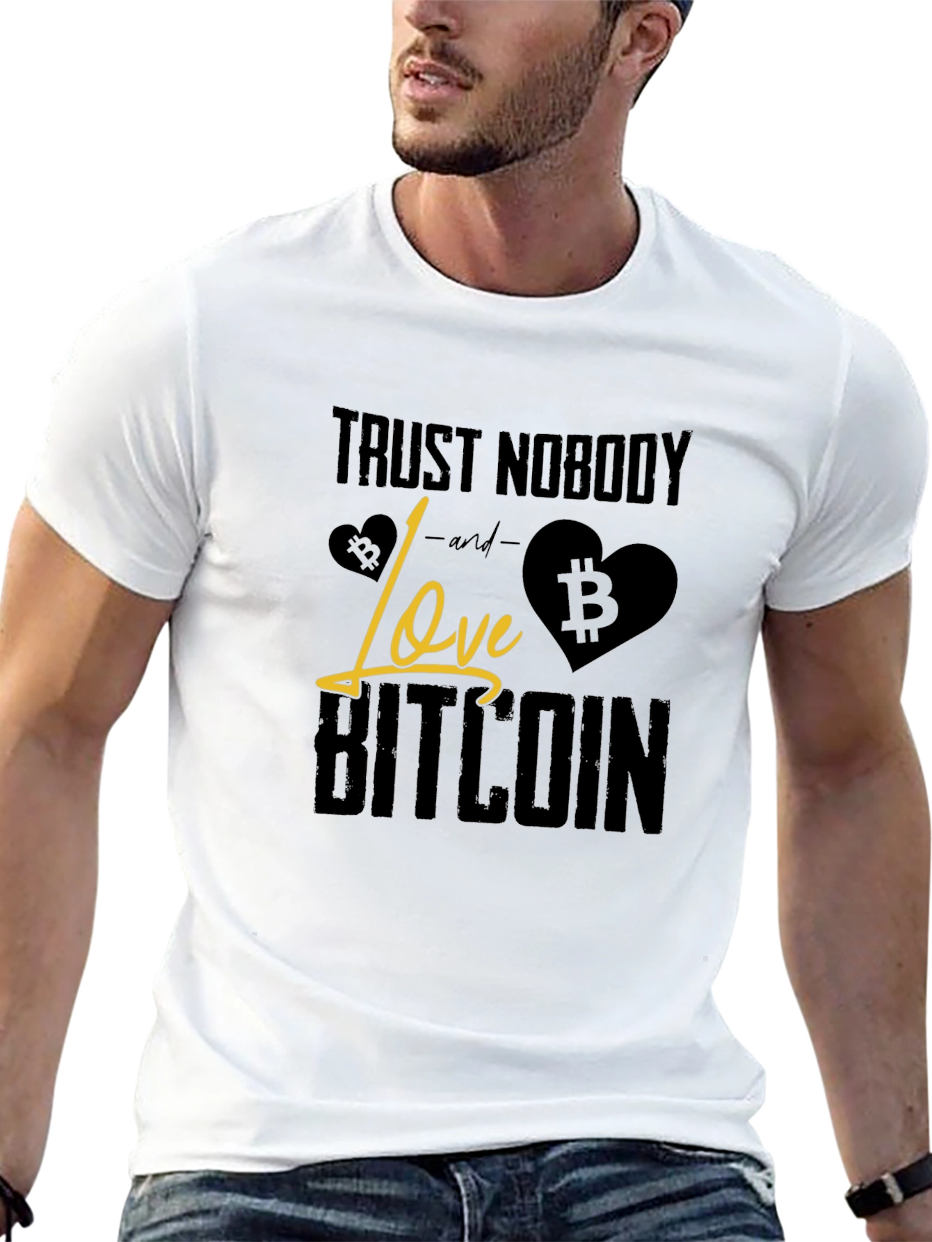 Trust Nobody Love Bitcoin T-Shirt