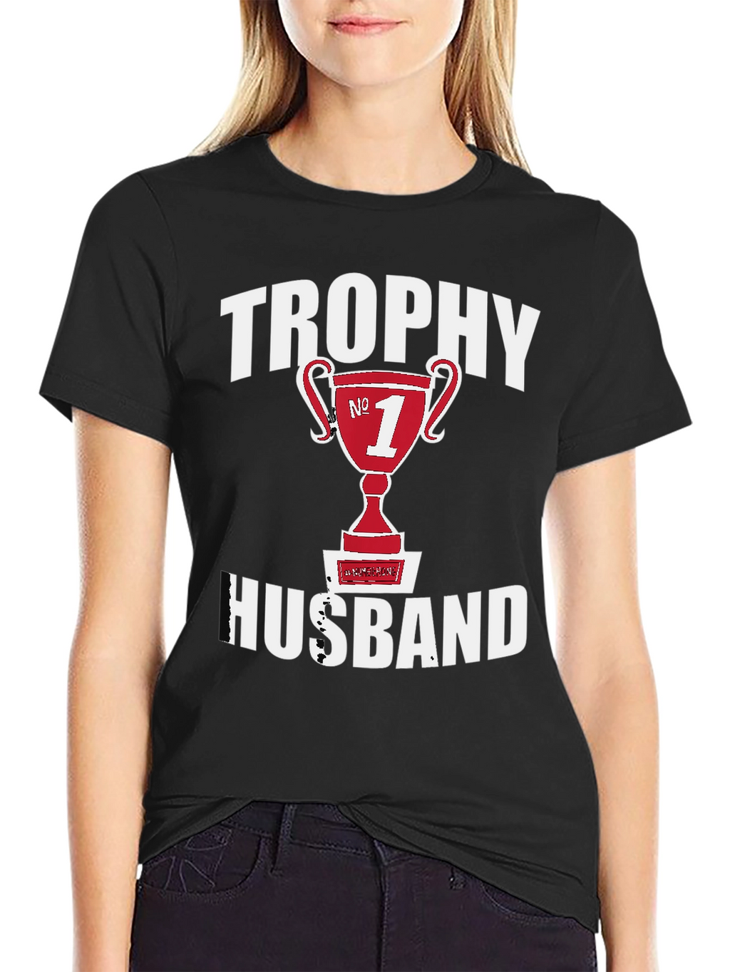 Trophy Husband T-Shirt - #1 Husband Graphic Tee