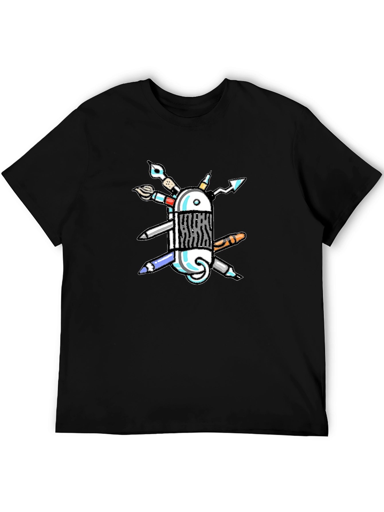 Creative Swiss Army Knife T-Shirt - Artists Multi-Tool