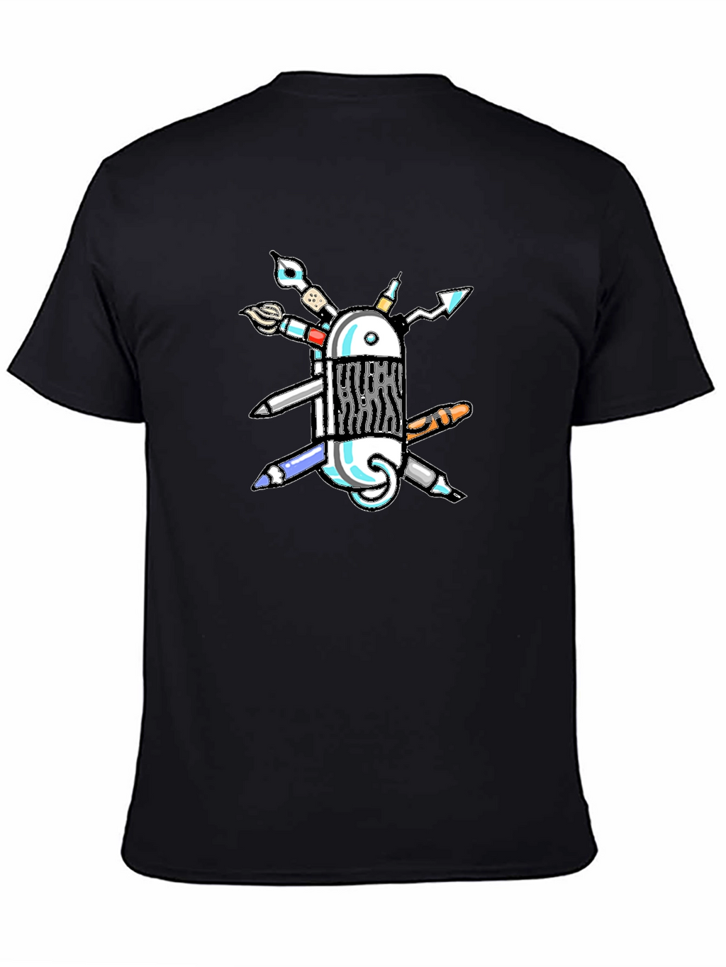 Creative Swiss Army Knife T-Shirt - Artists Multi-Tool