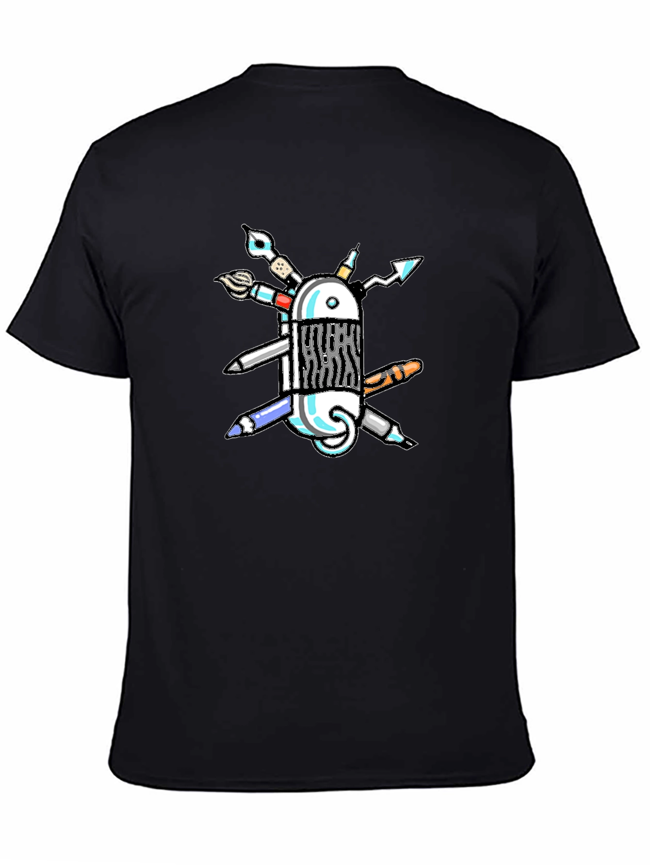 Creative Swiss Army Knife T-Shirt - Artists Multi-Tool
