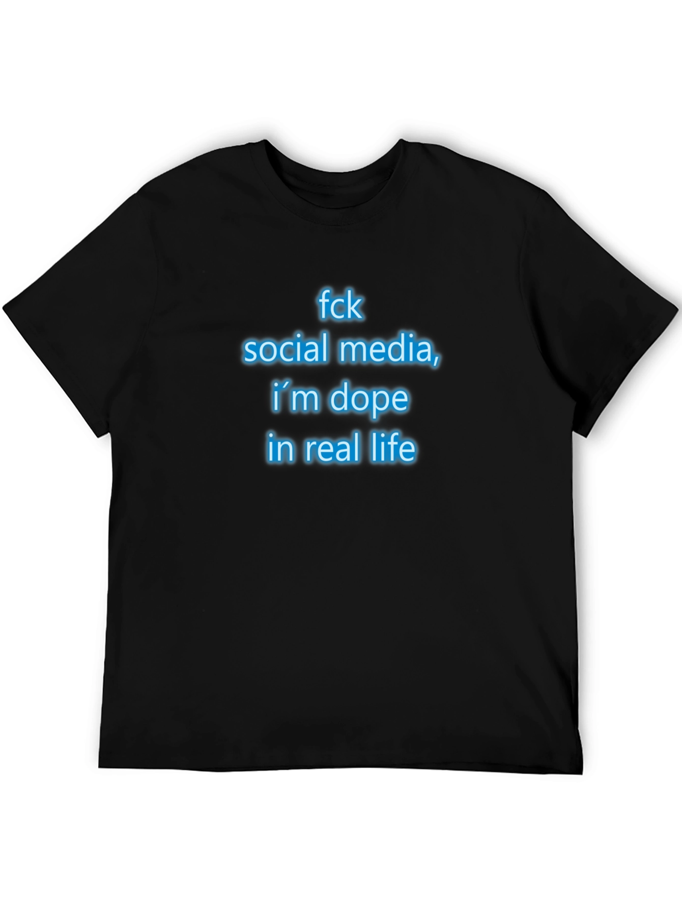 Dope in Real Life Graphic Tee - Black