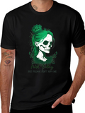 St. Patricks Day Skull Graphic Tee