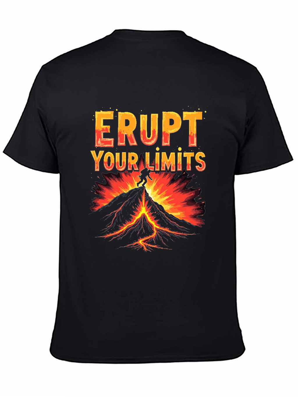 Erupt Your Limits Graphic T-Shirt