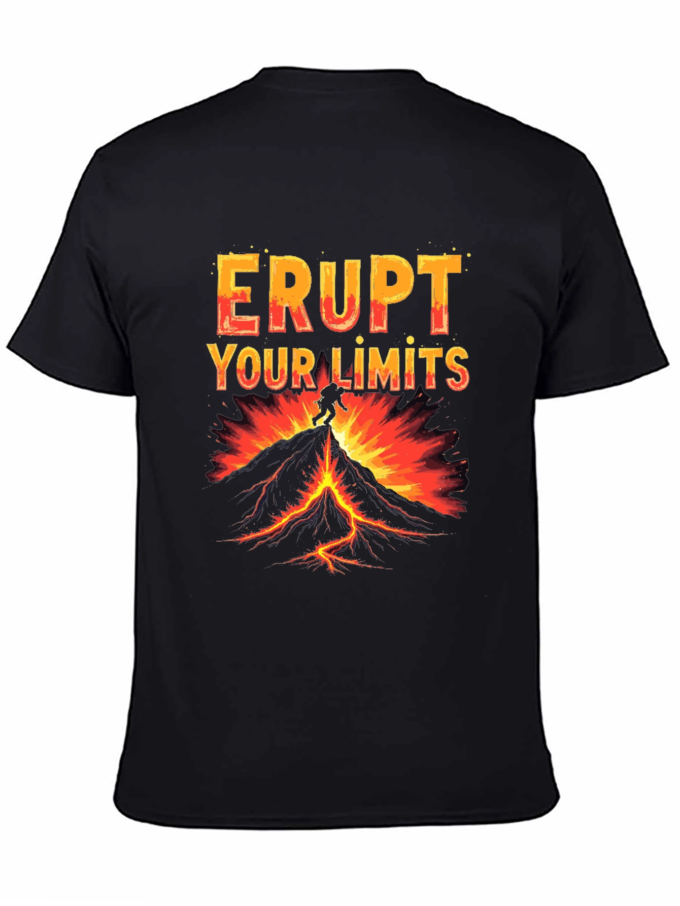 Erupt Your Limits Graphic T-Shirt