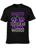 Daughter of a Testicular Cancer Warrior T-Shirt