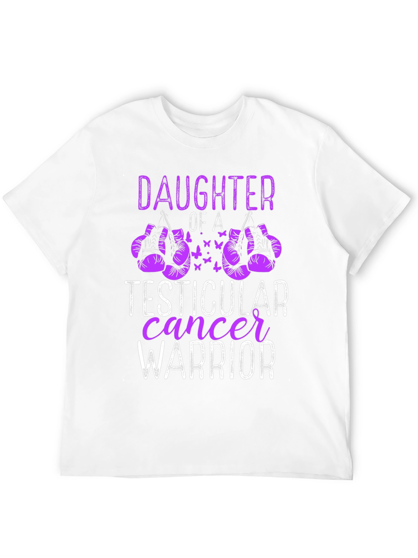 Daughter of a Testicular Cancer Warrior T-Shirt