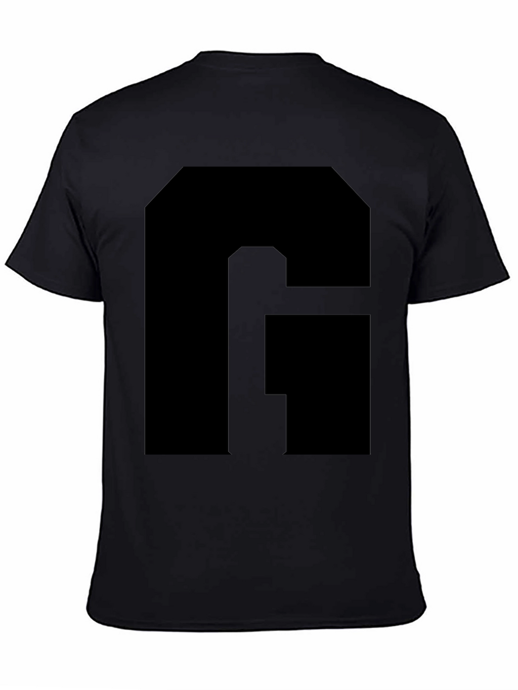 Bold Black Letter Graphic Tee - Stylish & Modern