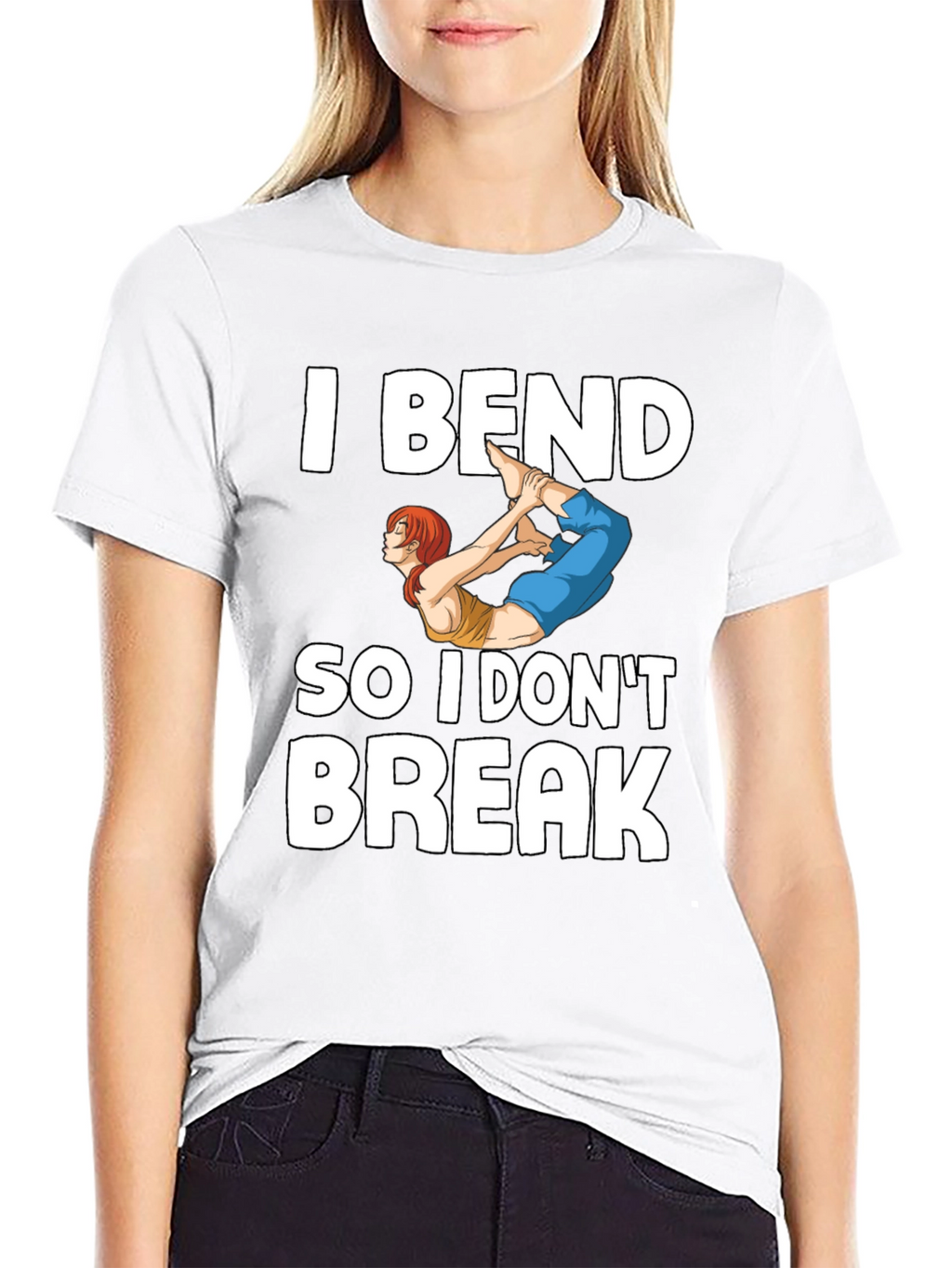 I Bend So I Dont Break Graphic Tee