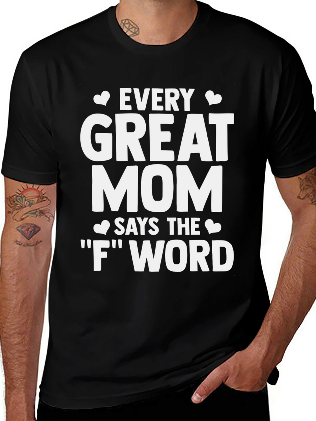 Every Great Mom T-Shirt - Funny Mom Life Tee