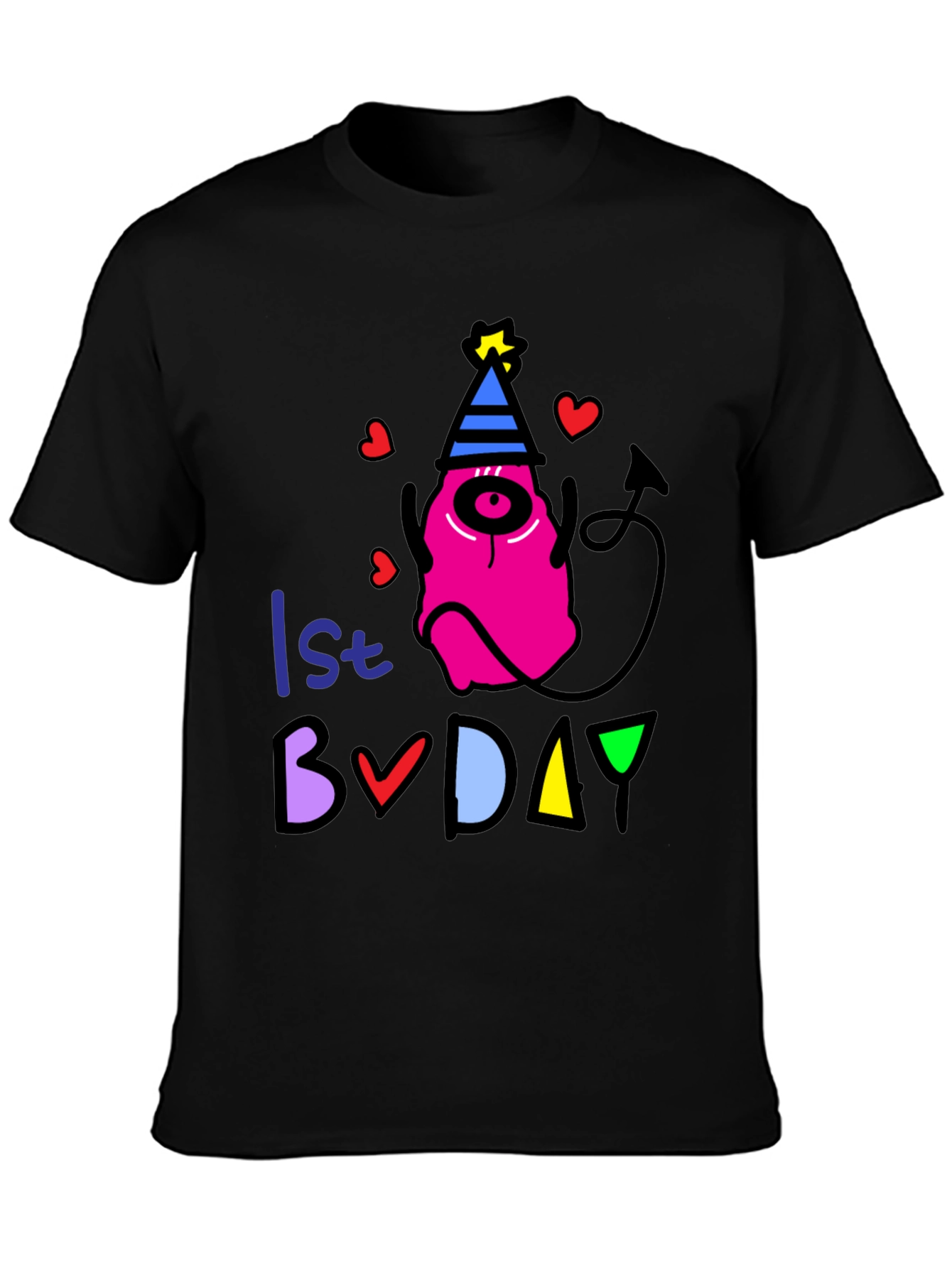 1st Birthday Monster Tee - Fun & Unique First Birthday Gift
