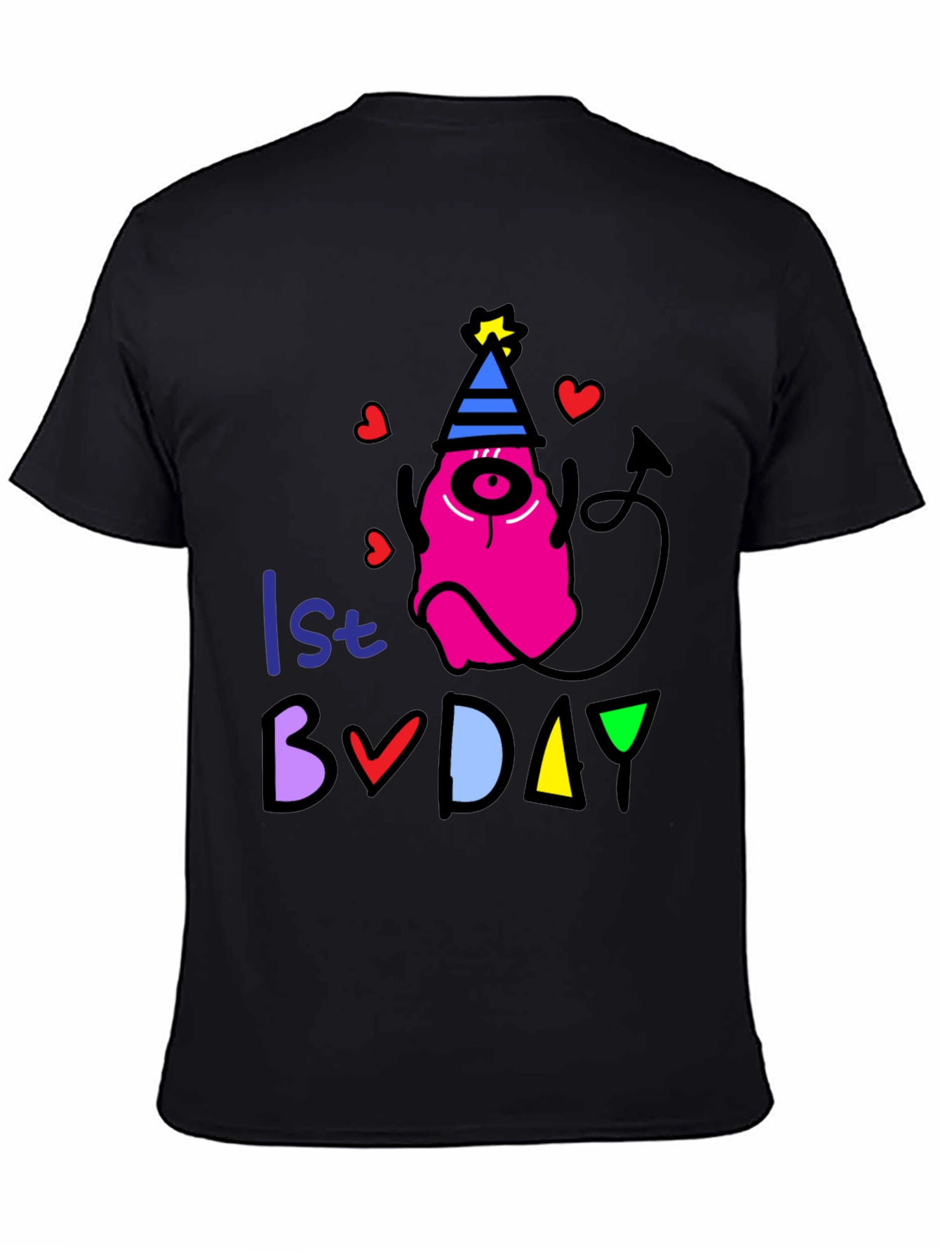 1st Birthday Monster Tee - Fun & Unique First Birthday Gift