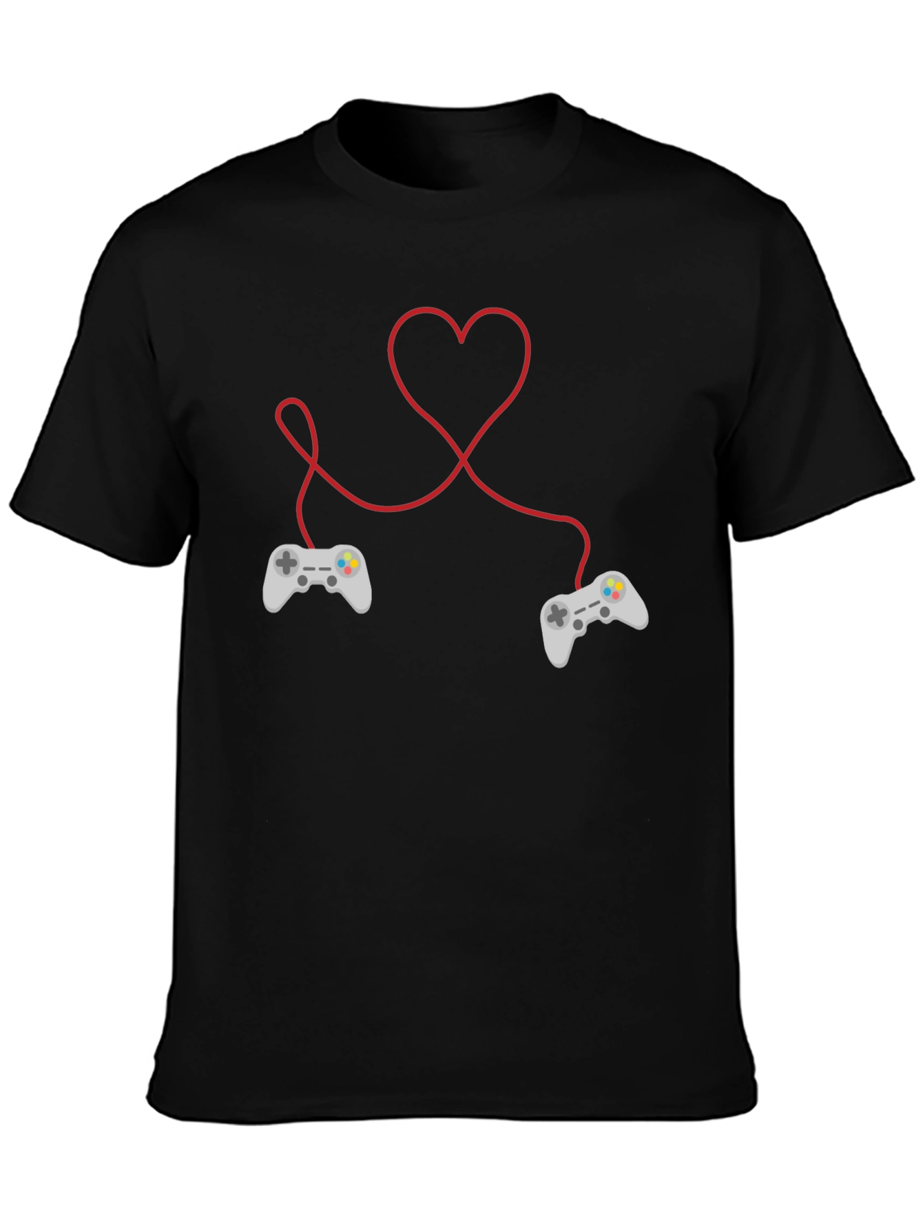 Gamer Love Black T-Shirt