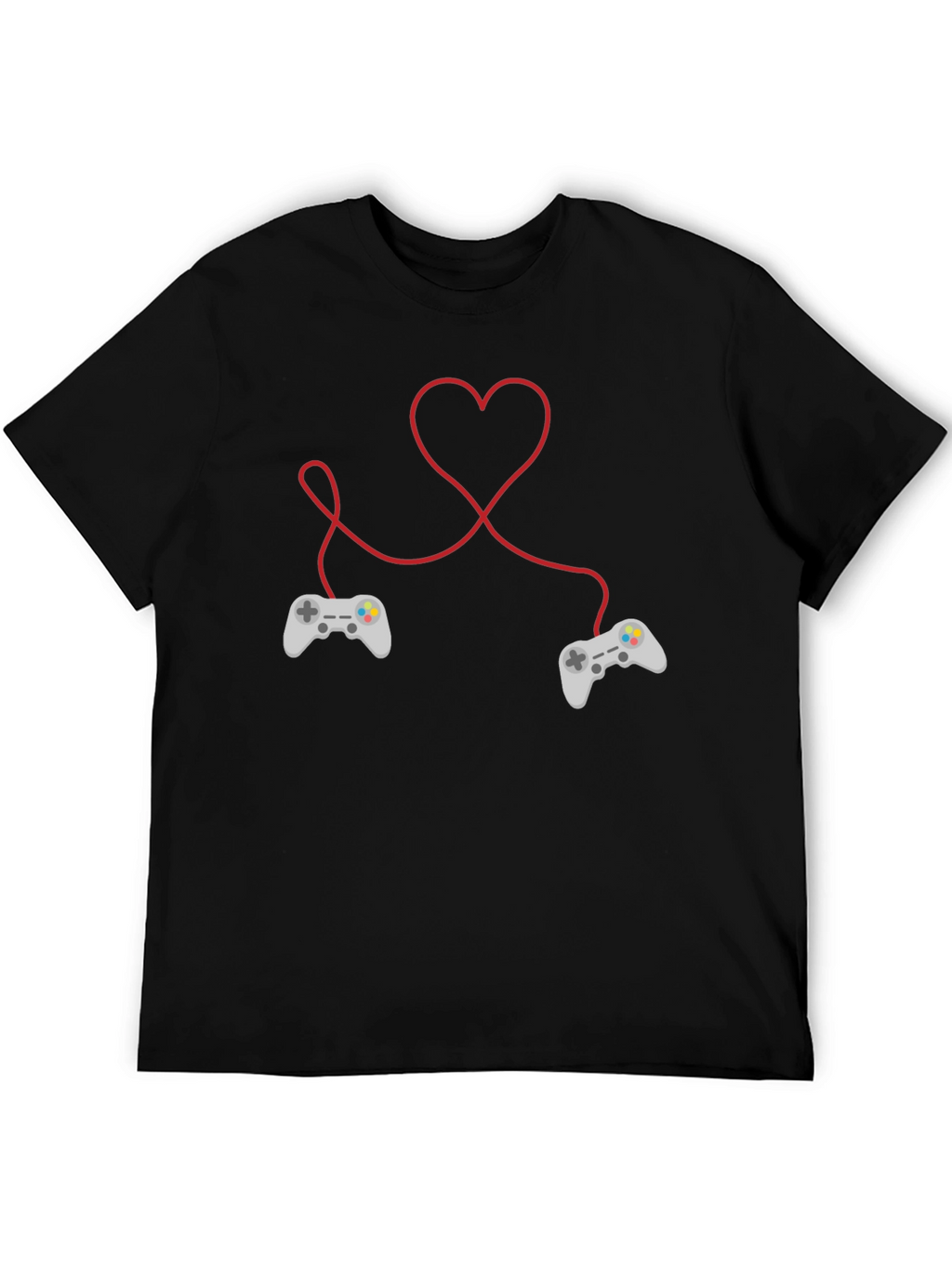Gamer Love Black T-Shirt