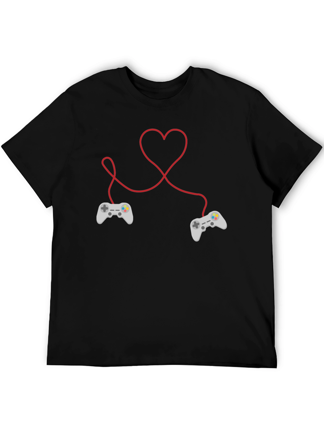Gamer Love Black T-Shirt