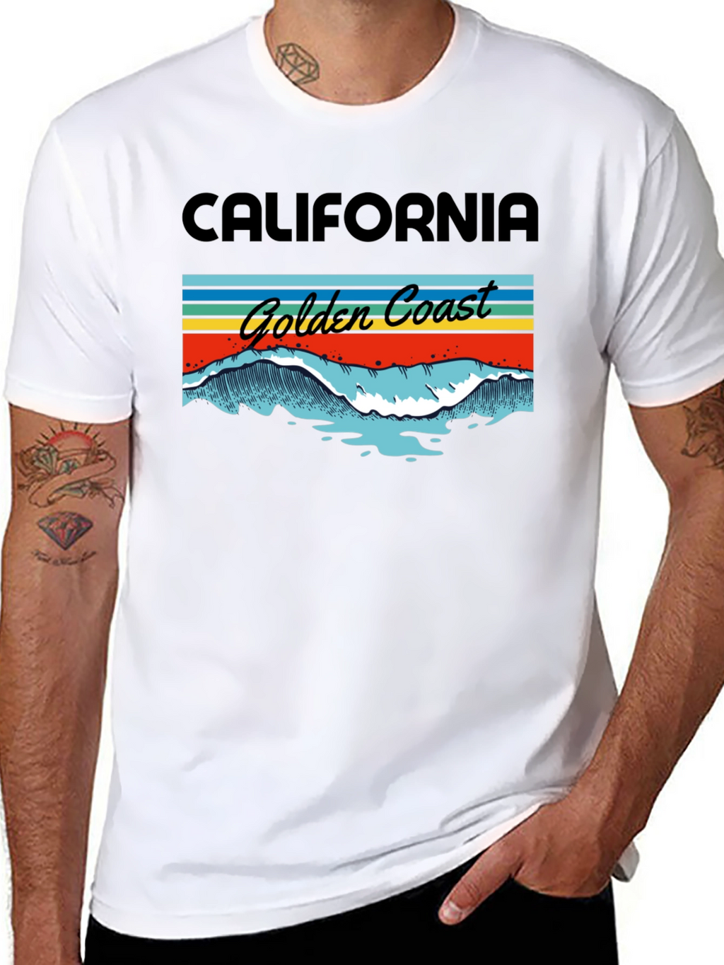 California Golden Coast Graphic Tee