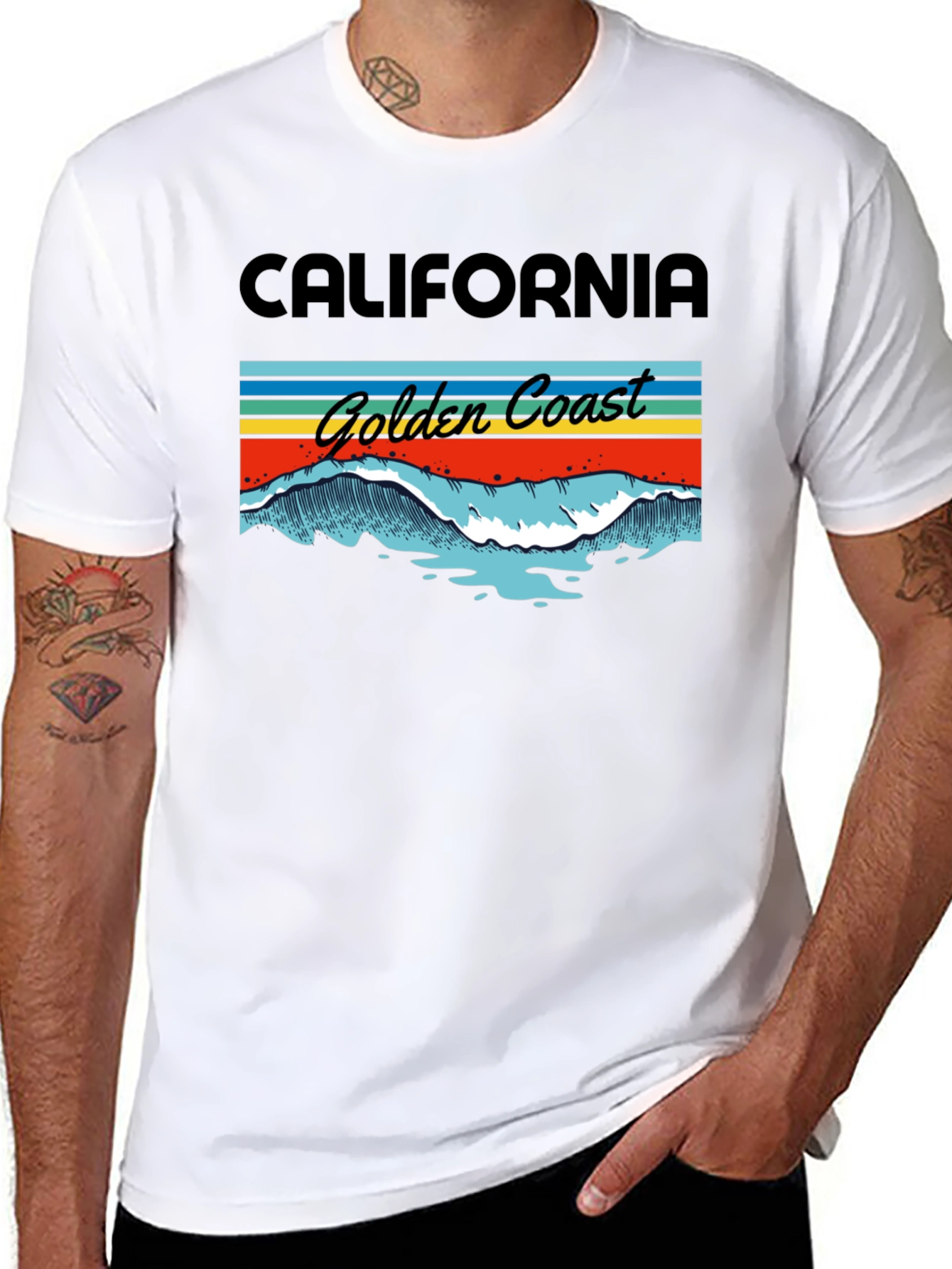 California Golden Coast Graphic Tee