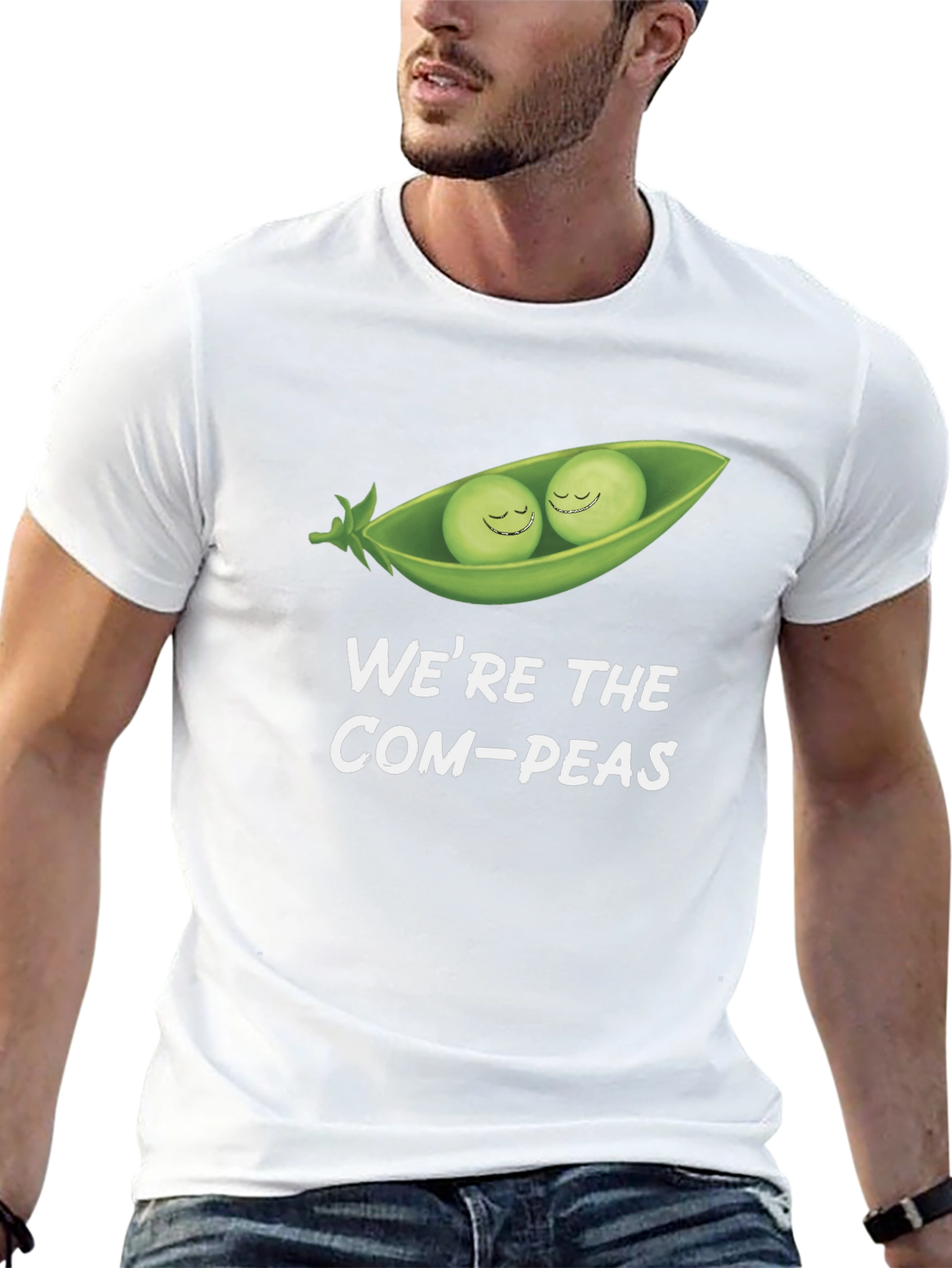 Com-Peas Funny Graphic T-Shirt