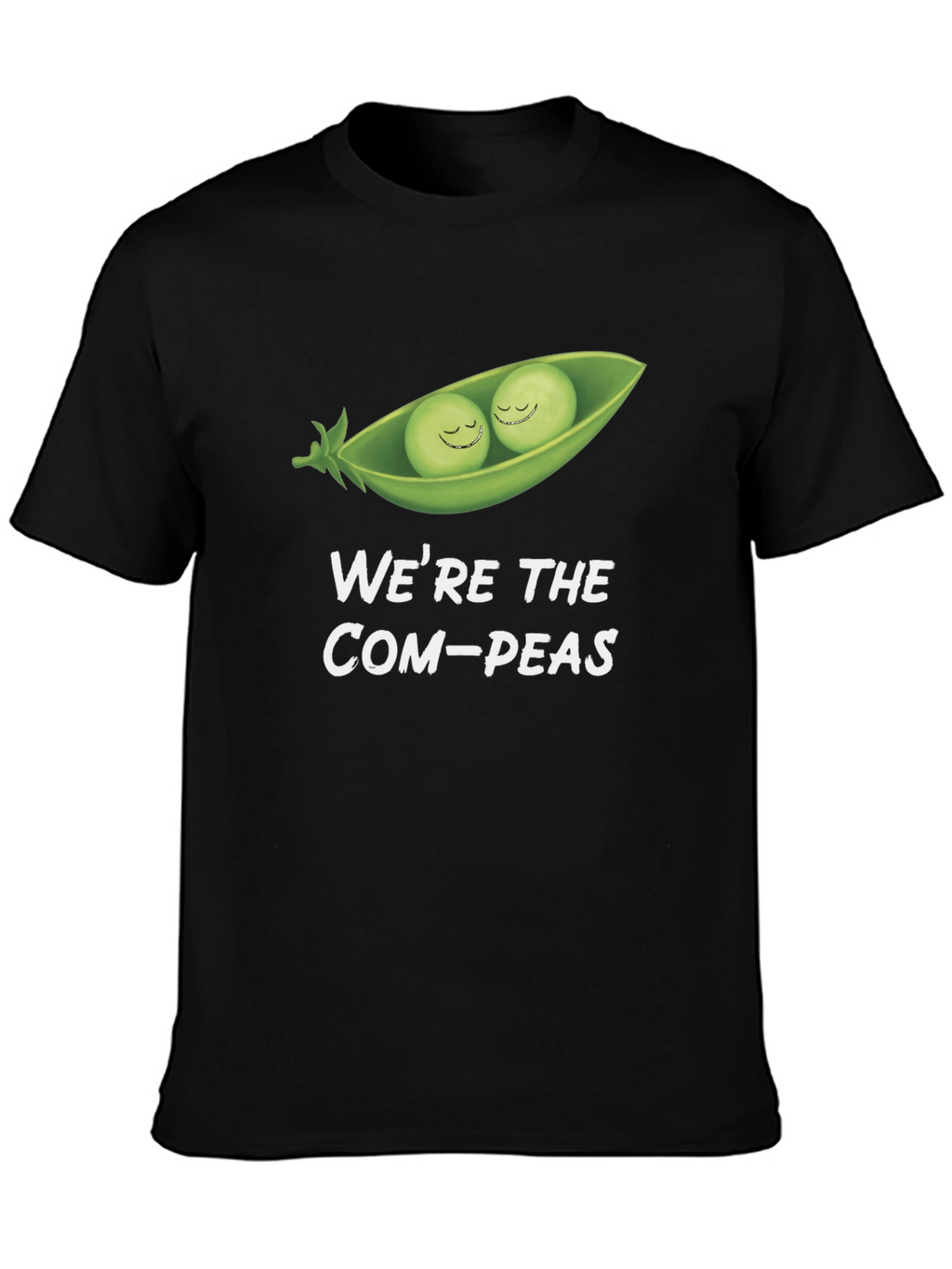 Com-Peas Funny Graphic T-Shirt