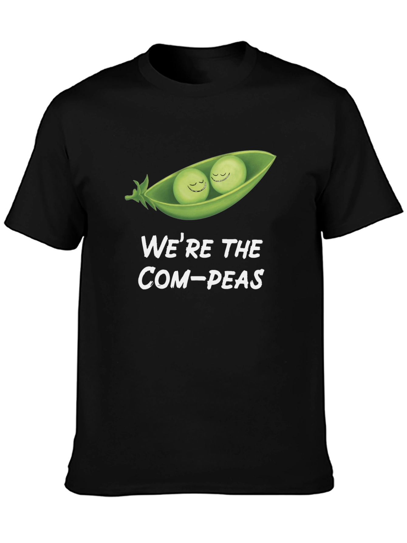 Com-Peas Funny Graphic T-Shirt