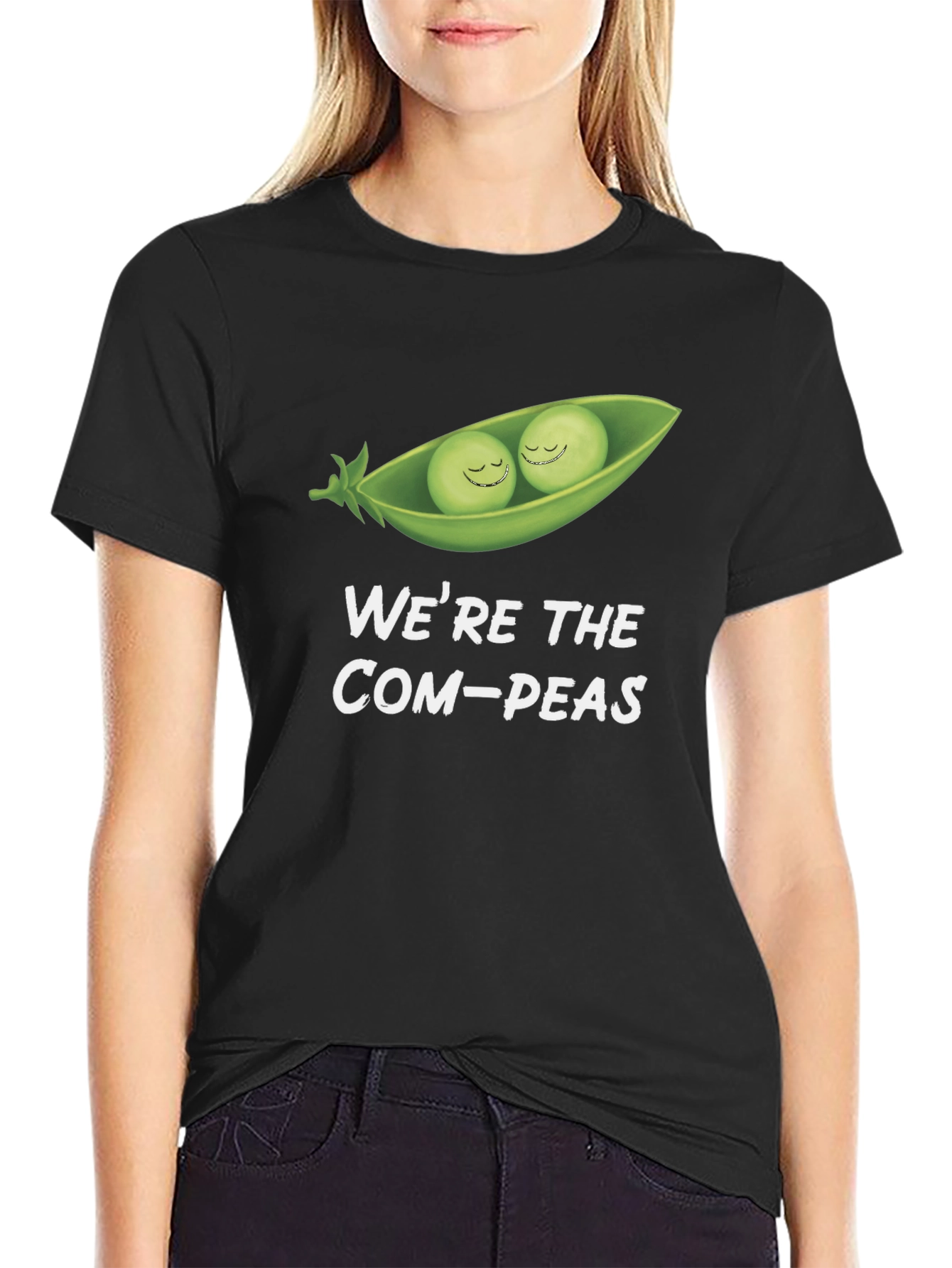Com-Peas Funny Graphic T-Shirt