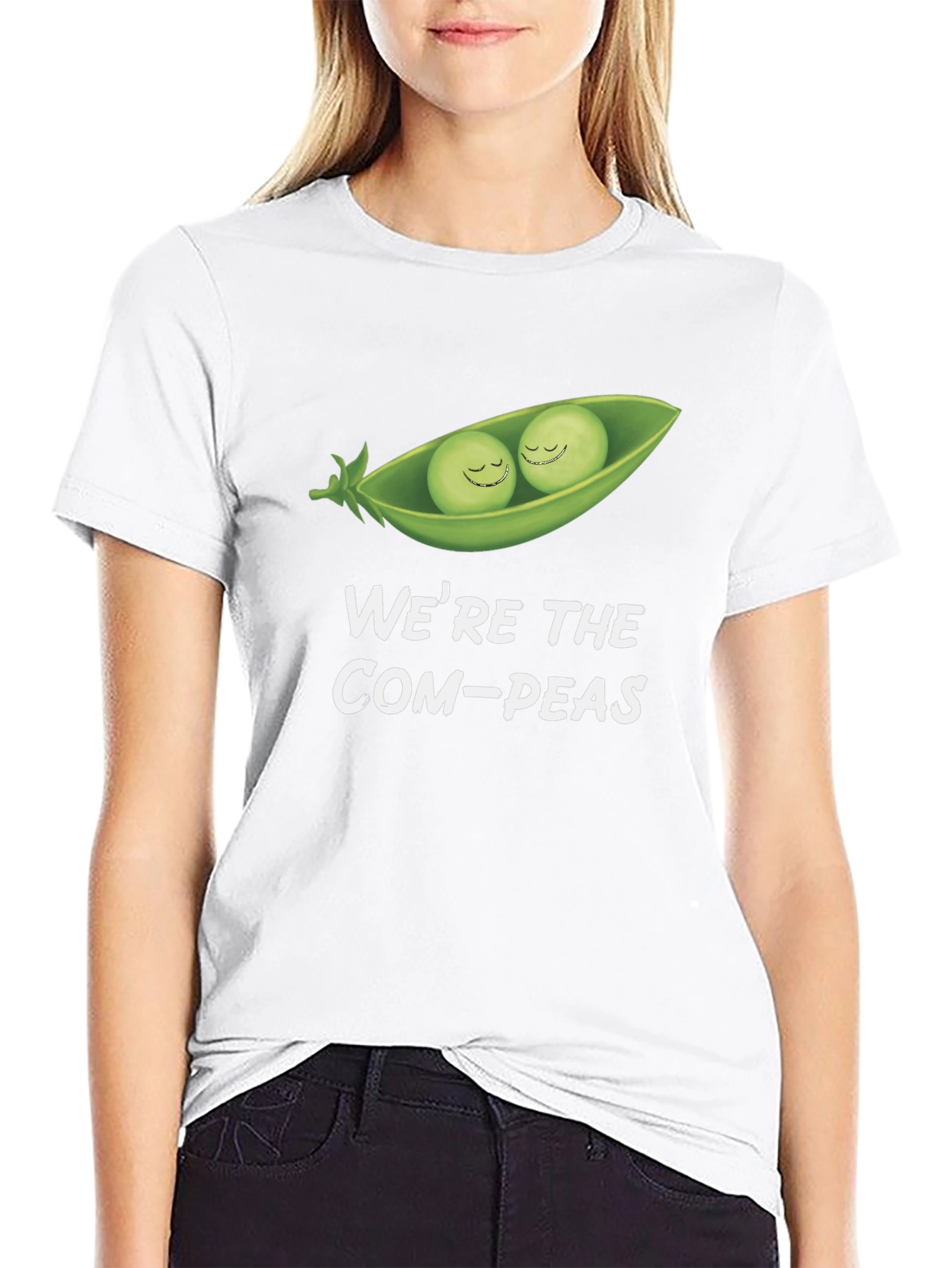 Com-Peas Funny Graphic T-Shirt
