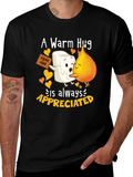 Warm Hug T-Shirt: Marshmallow and Flame Design