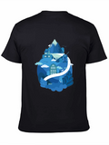 Mountain Village Graphic T-Shirt