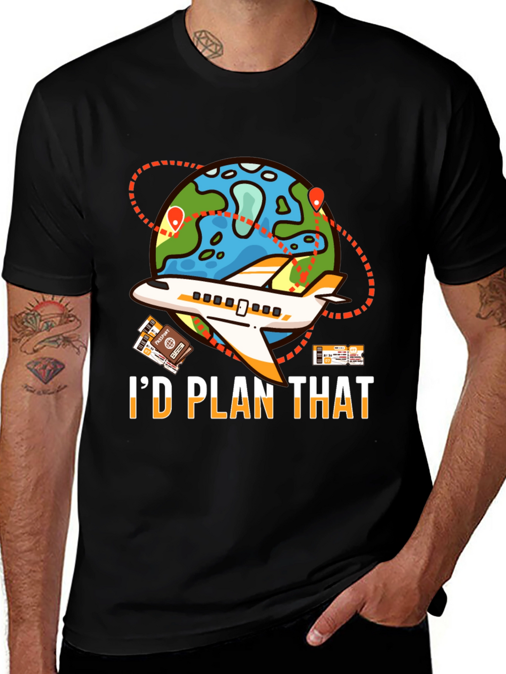 Id Plan That Travel T-Shirt