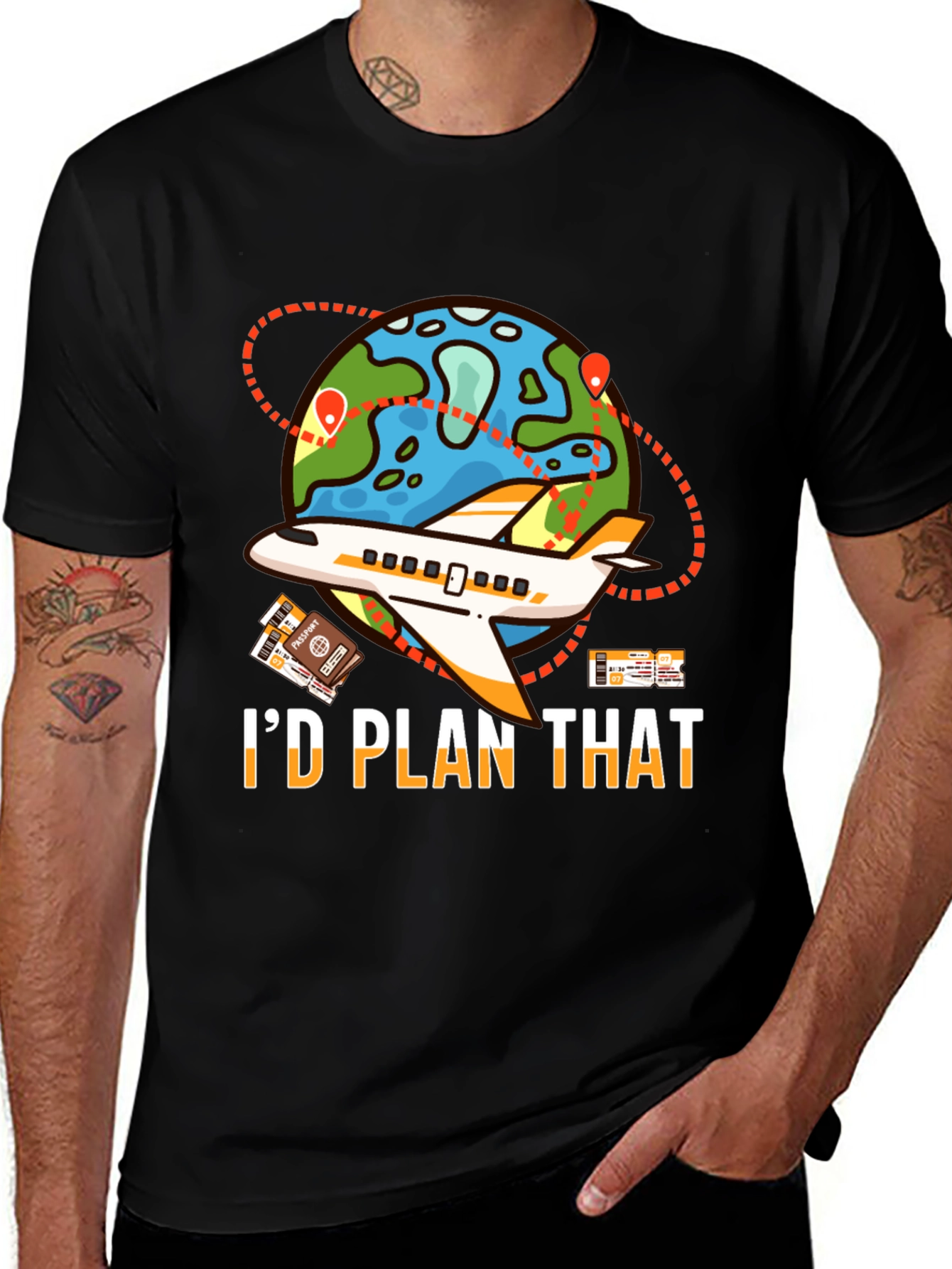Id Plan That Travel T-Shirt