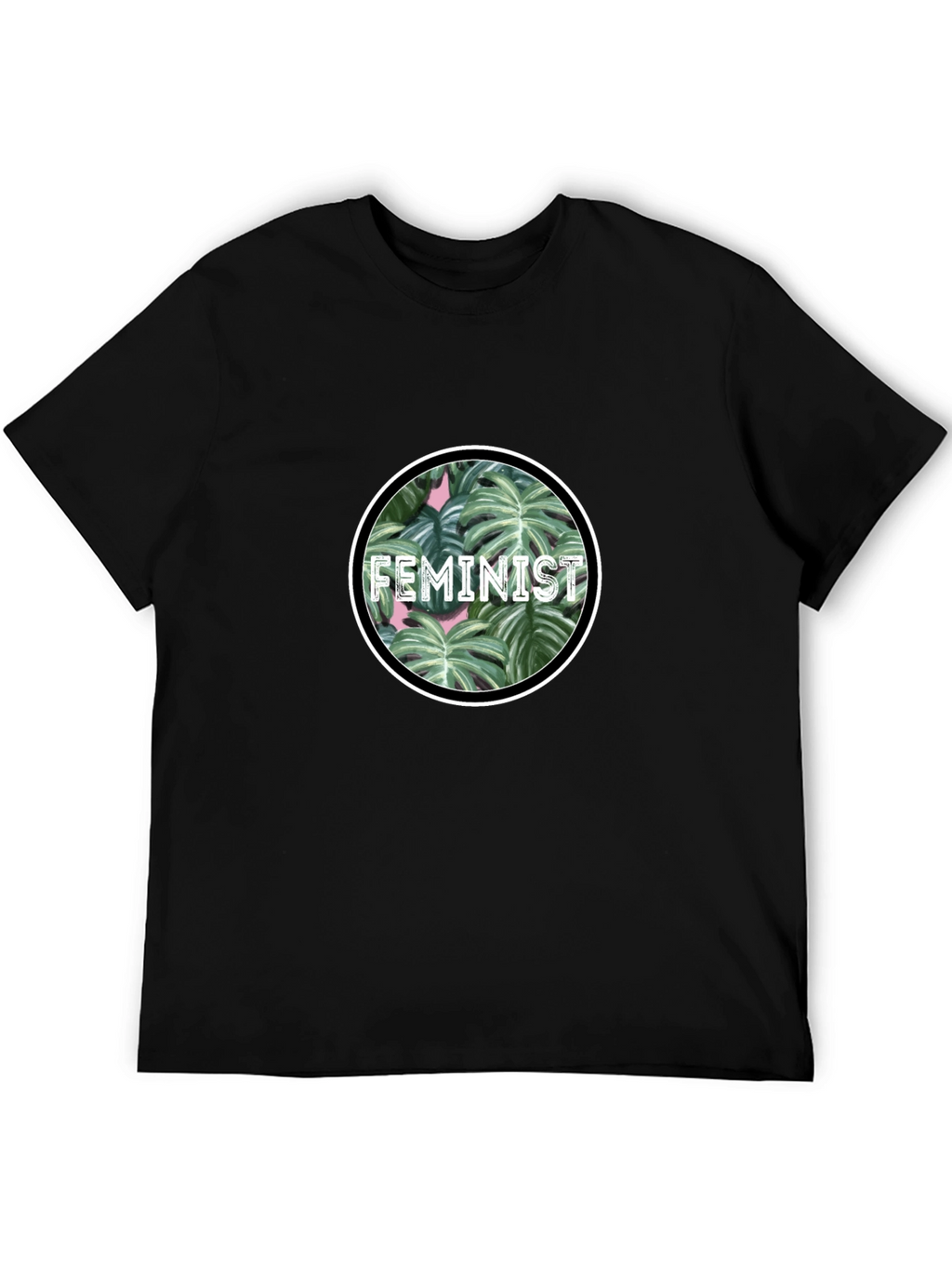 Feminist Plant Graphic Tee - Stylish Activism