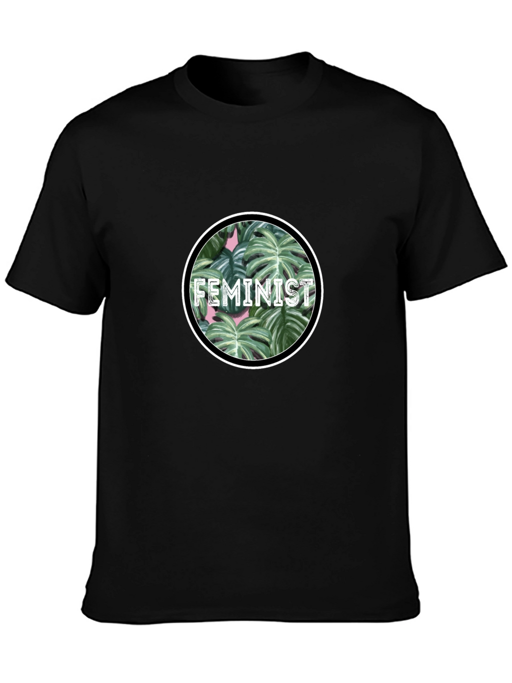 Feminist Plant Graphic Tee - Stylish Activism