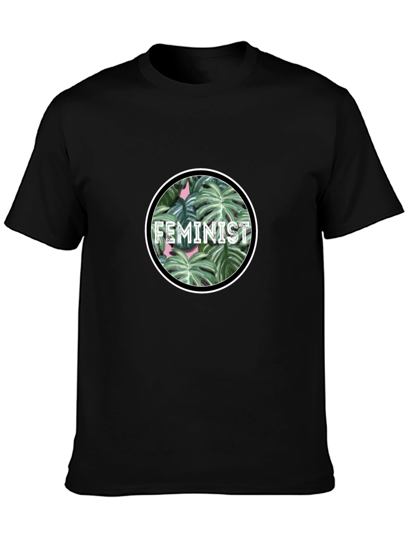 Feminist Plant Graphic Tee - Stylish Activism