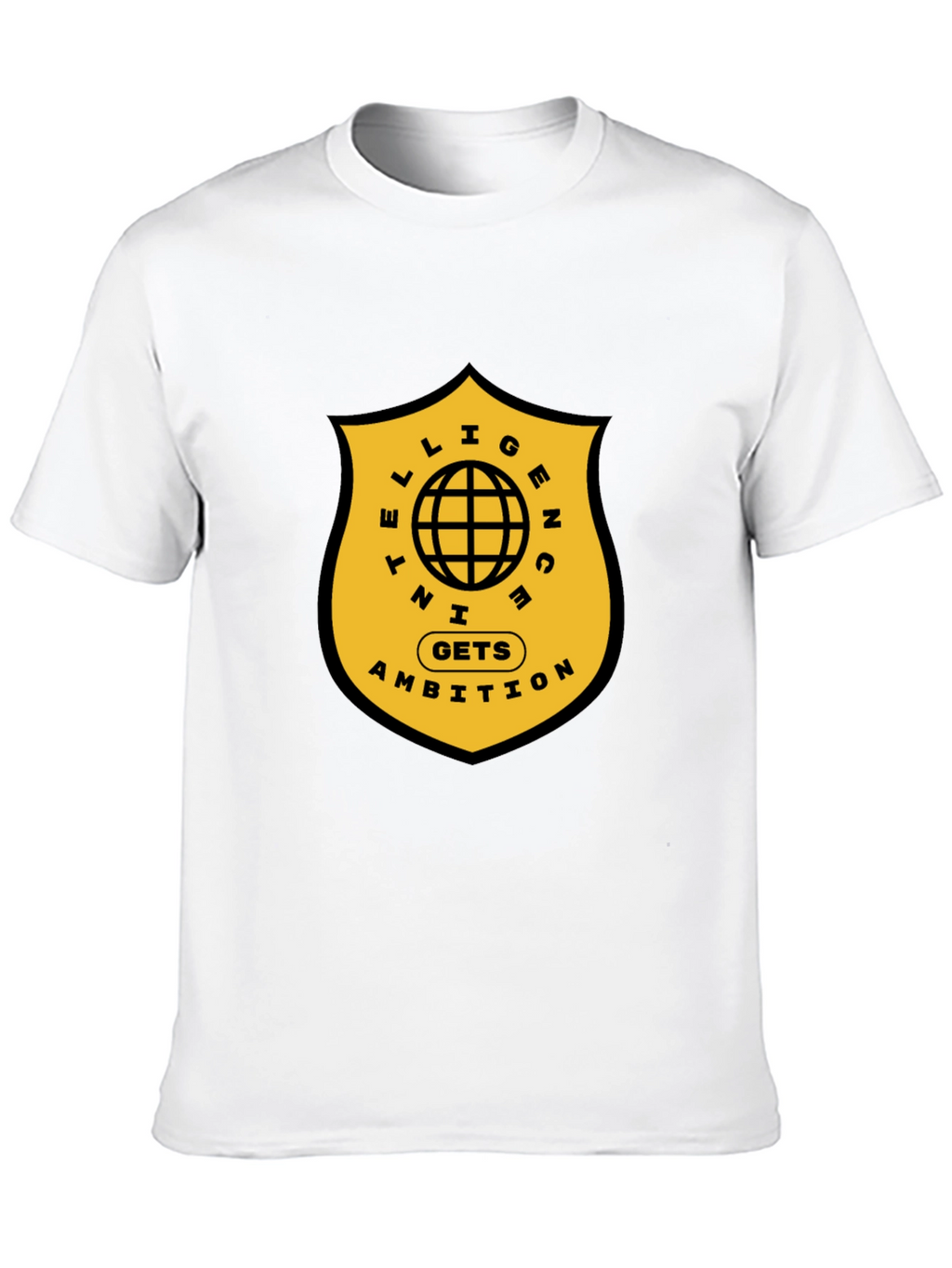 Intelligence Gets Ambition Graphic T-Shirt