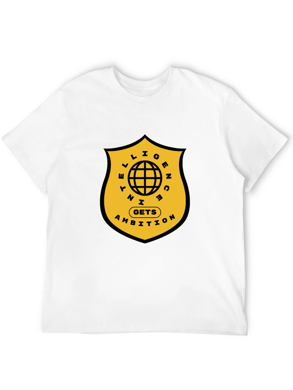 Intelligence Gets Ambition Graphic T-Shirt