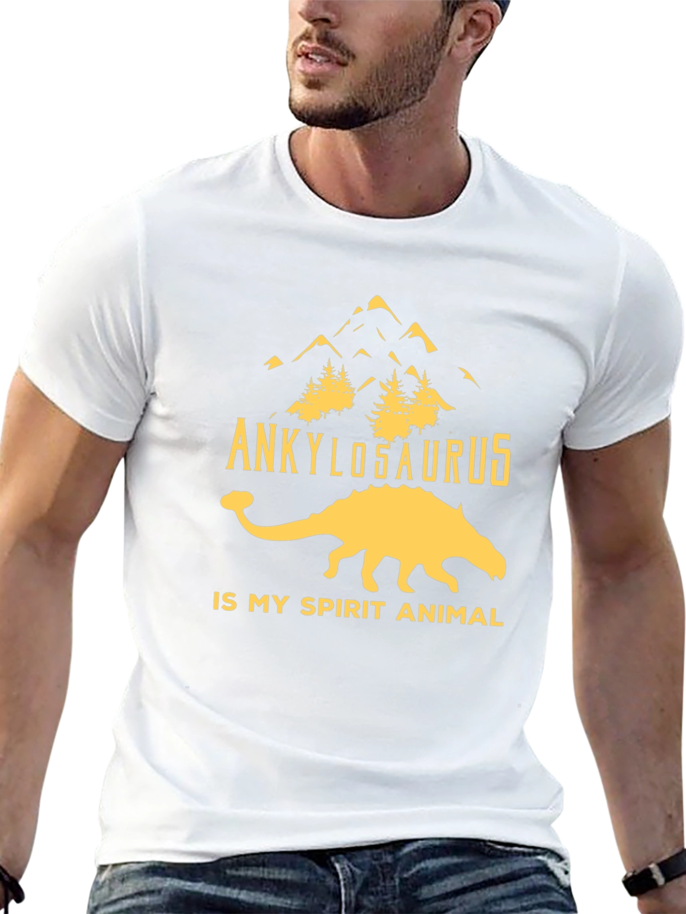 Ankylosaurus Spirit Animal Graphic Tee