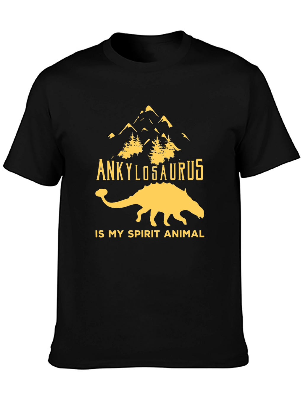 Ankylosaurus Spirit Animal Graphic Tee