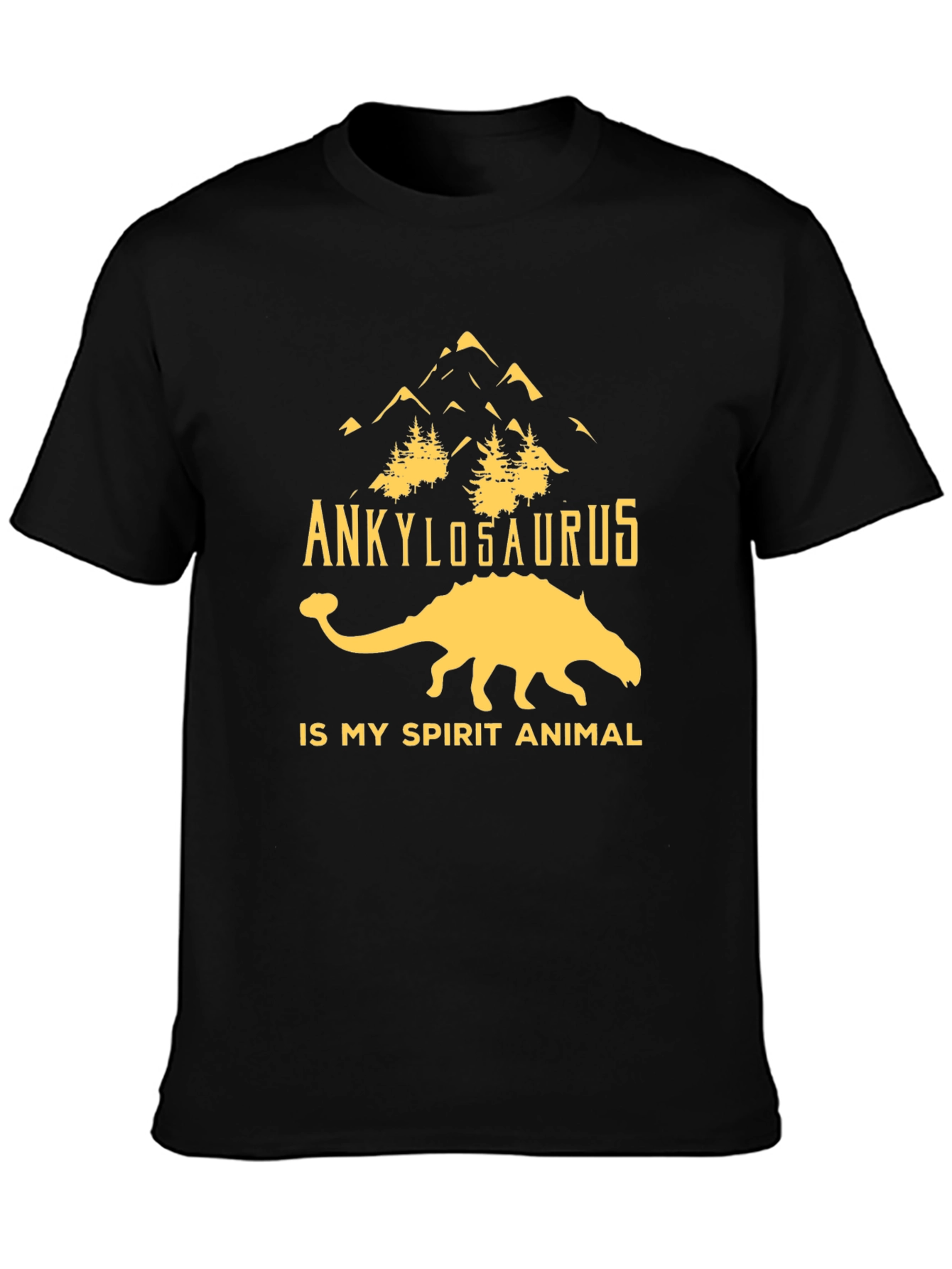 Ankylosaurus Spirit Animal Graphic Tee